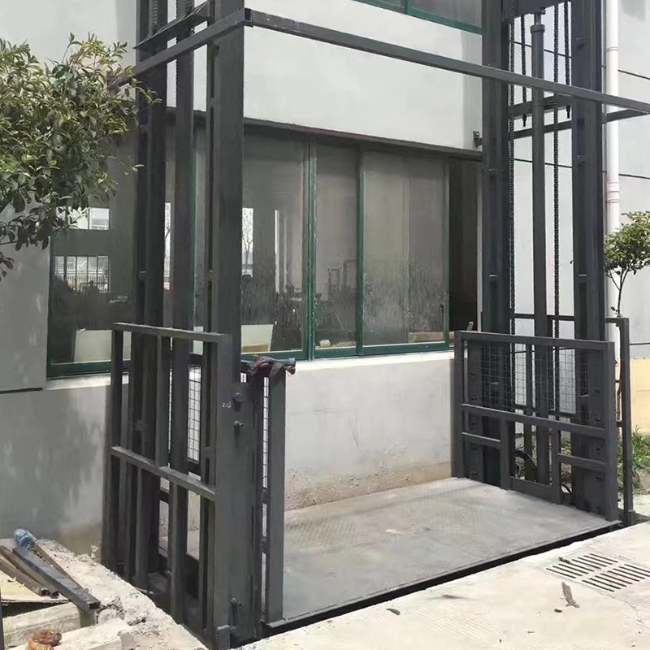 河津5吨室外升降货梯